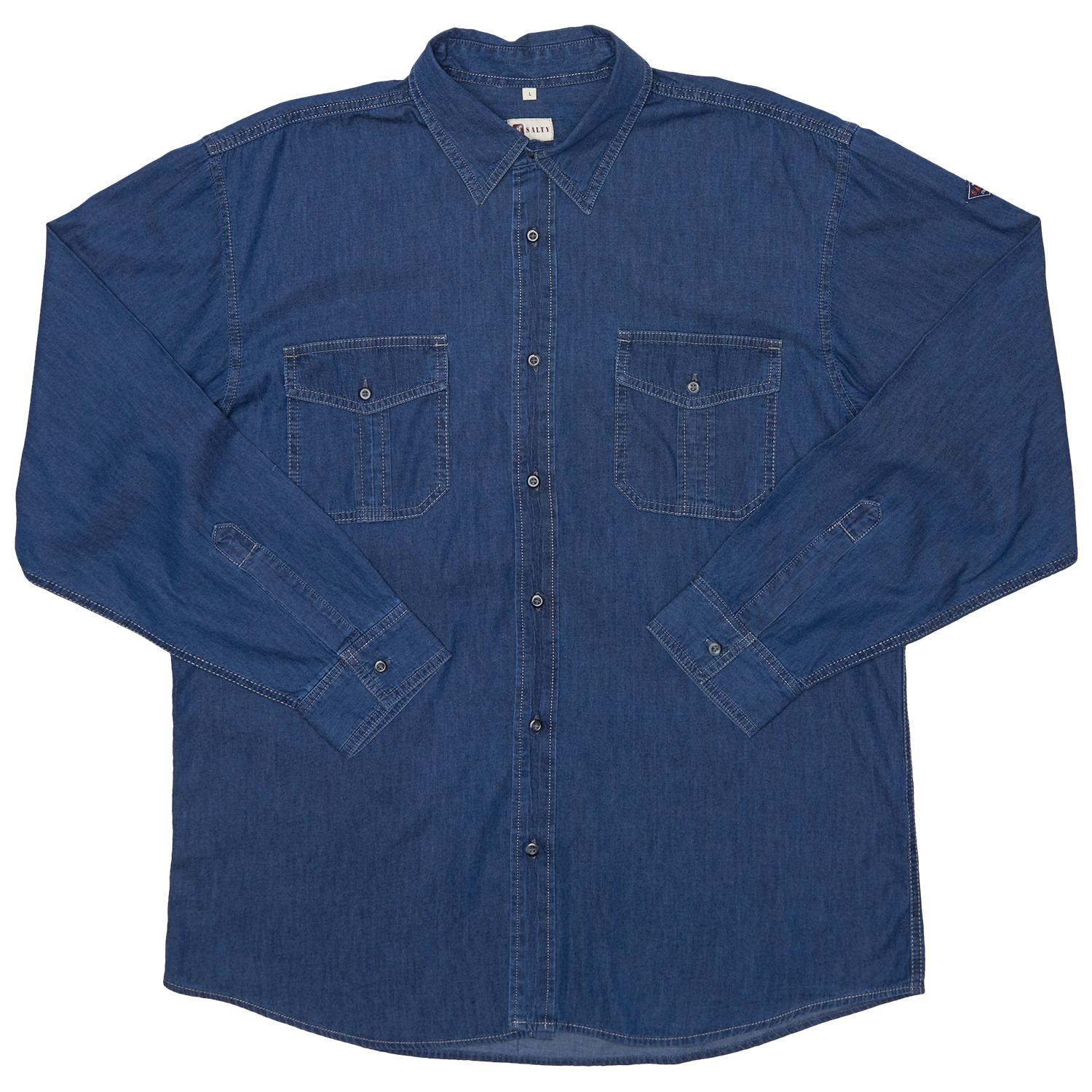 Salty Long Sleeve Denim Shirt