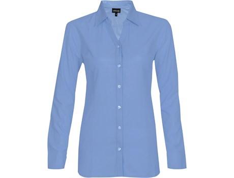 Ladies Long Sleeve Catalyst Shirt - Sky Blue Only