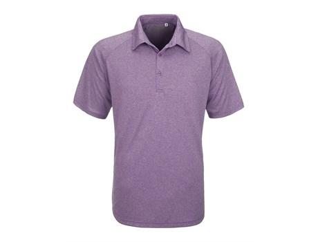 Mens Triumph Golf Shirt - Purple Only