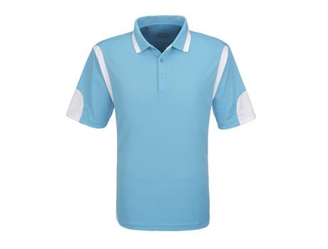 Mens Genesis Golf Shirt - Aqua Only