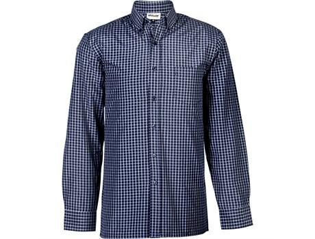 Mens Long Sleeve Prestige Shirt - Navy Only