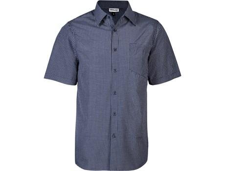 Mens Short Sleeve Cedar Shirt - Navy Only