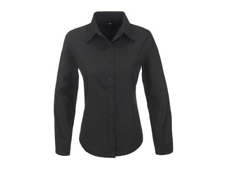 Ladies Long Sleeve Preston Shirt - Black Only