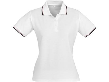 Ladies Cambridge Golf Shirt - White Only