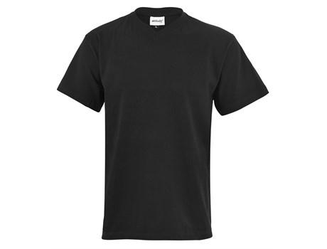Mens Vital 160 V-neck T-shirt - Black Only