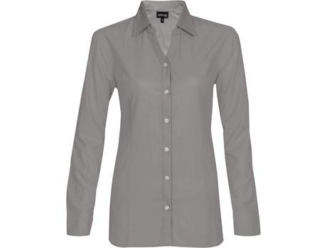 Ladies Long Sleeve Catalyst Shirt - Grey Only