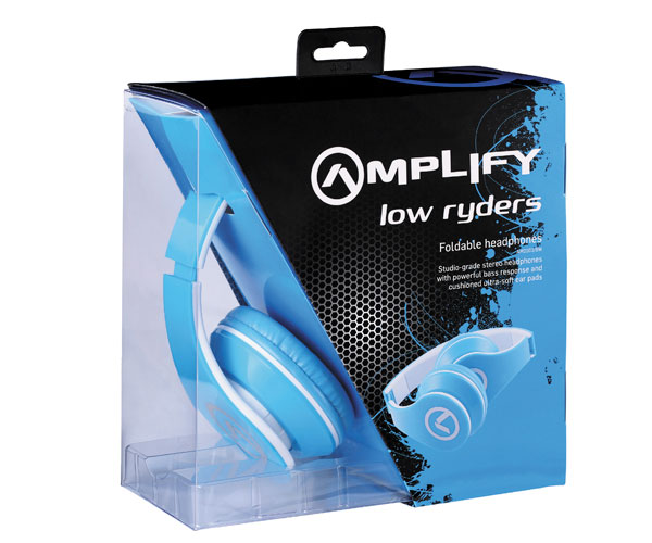 Amplify Headphones Low Ryders With Mic
