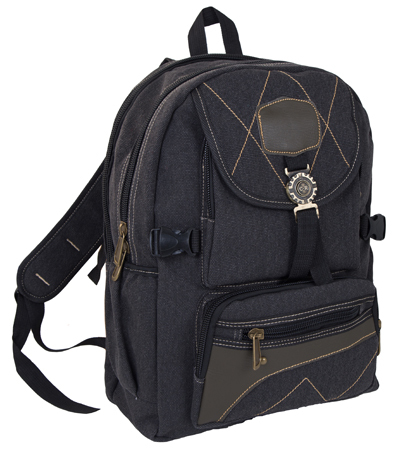 Rustic Denim Backpack