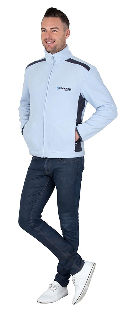 Hoodies & Sweaters | Us Basic Brighton Mens Fleece Jacket - 8