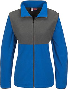 Ladies Benneton Zip-off Micro Fleece Jacket