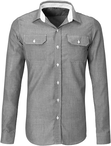 Mens Long Sleeve Windsor Shirt
