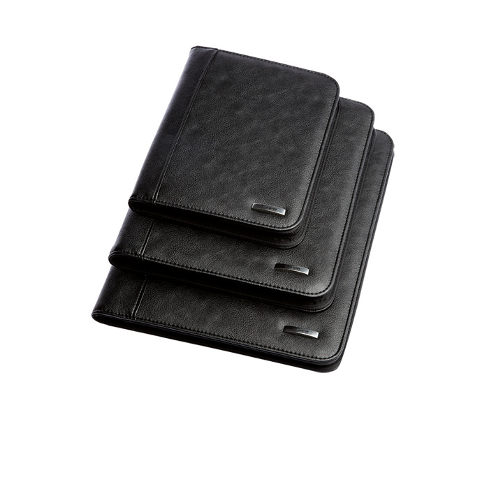 Bf0059 - Soft Pu A5 Zippered Folder