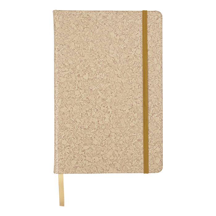 Bf7257 - A5 Pu Notebook With Cork Print
