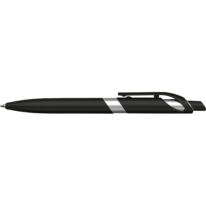 Bp3462 - Plastic Ballpoint Pen With Satin Finish