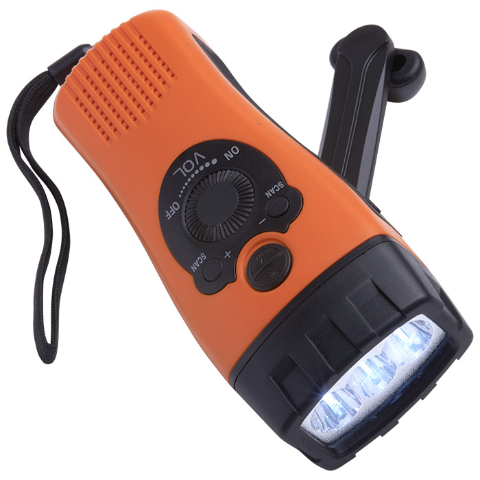 Bt0065 - Dynamo Led Torch With Radio And Phone Charger