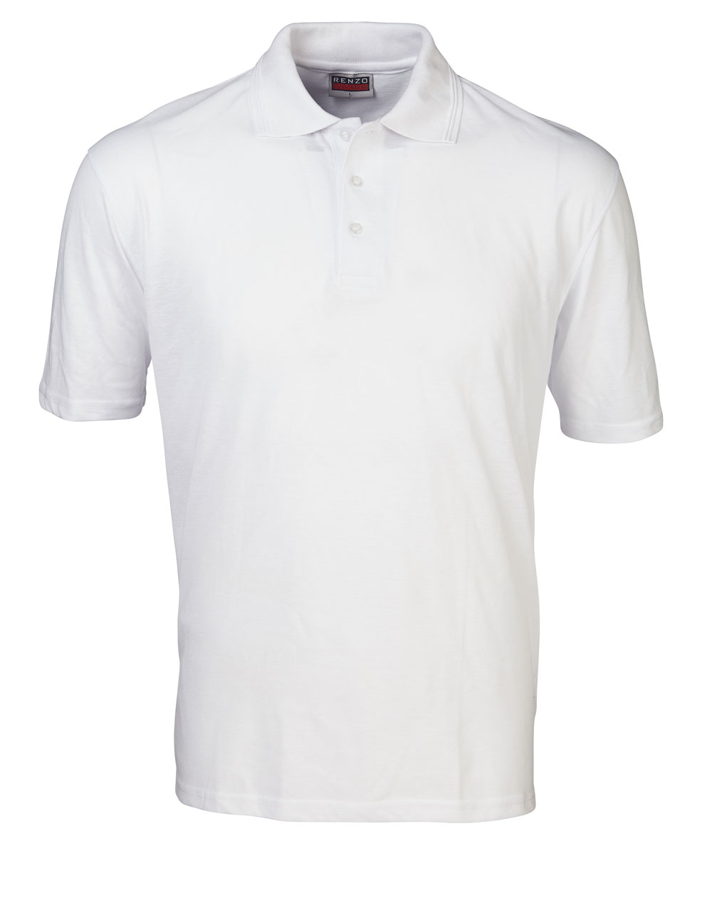 P18 Pique Golfer - White