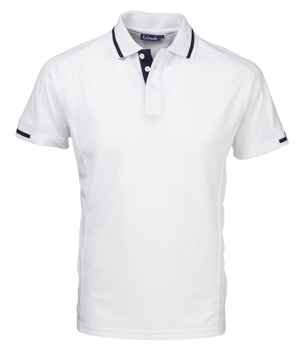 Quick Dry Golf Shirt - White