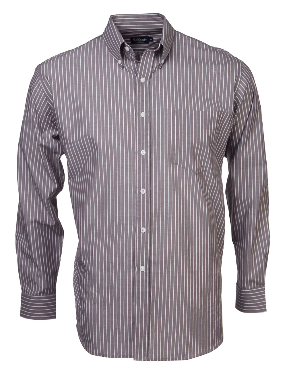 Mens N04 L/s Shirt - Charcoal