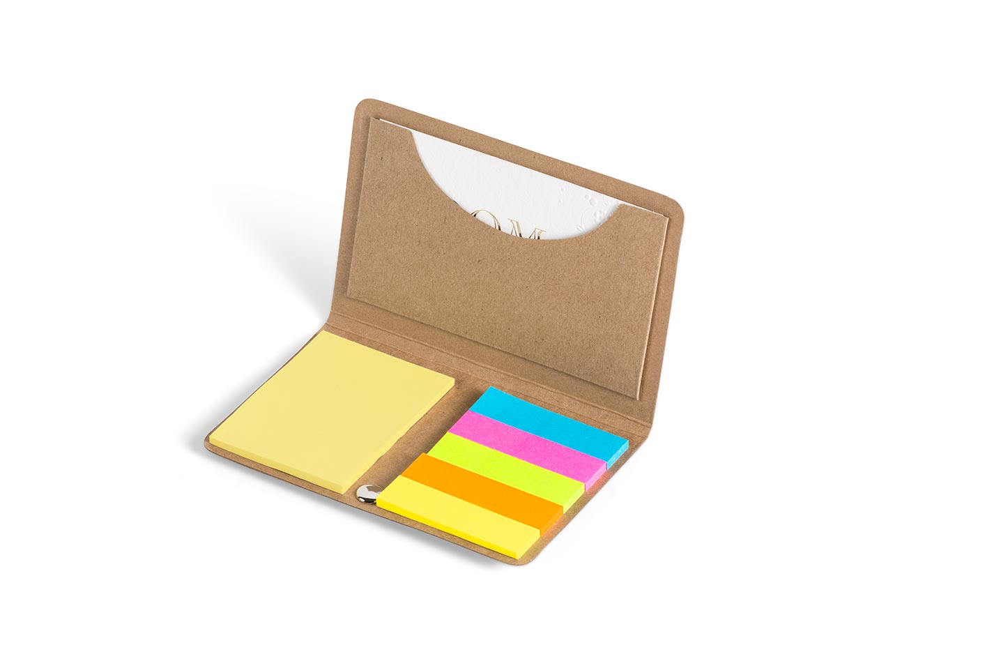 Caption Business Card Holder & Sticky Flags - 2