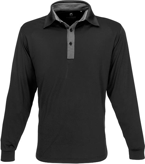 Mens Long Sleeve Pensacola Golf Shirt