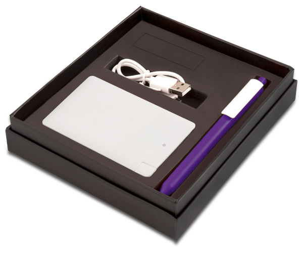 Dualism Slim Powerbank Gift Set