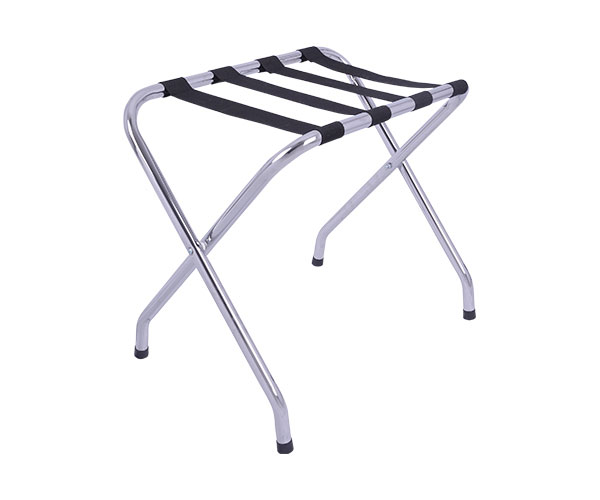 Chrome Folding Luggage Rack