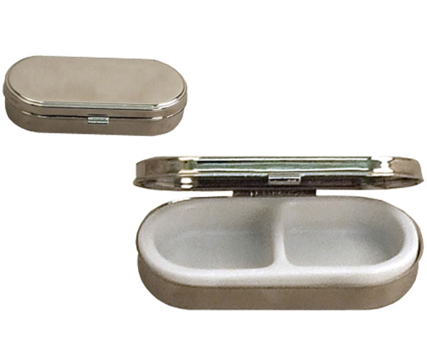 Pill Box With 2 Compartments