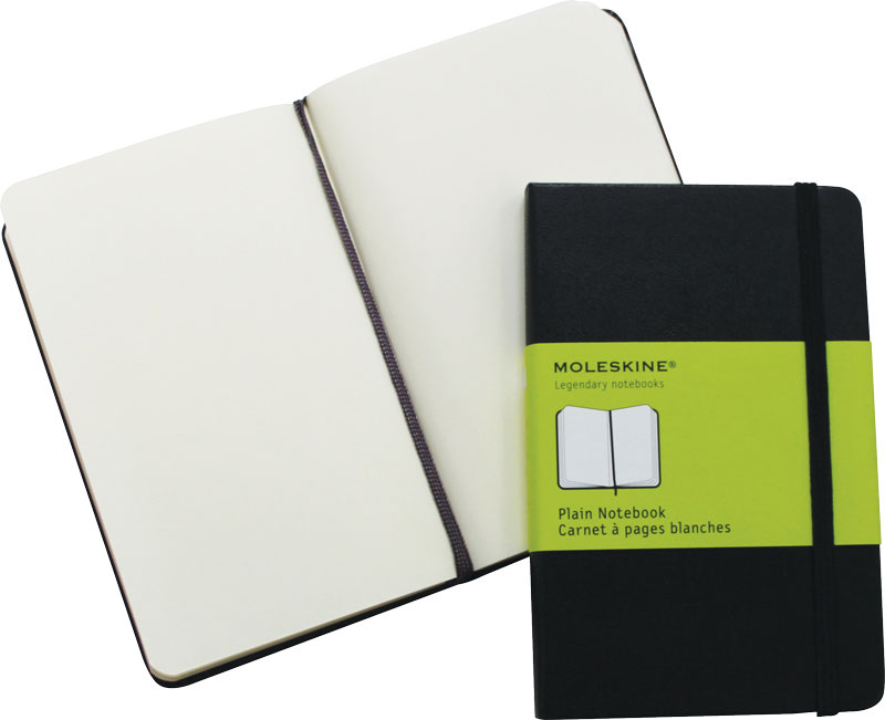 Moleskine A6 Hard Cover Pocket Plain
