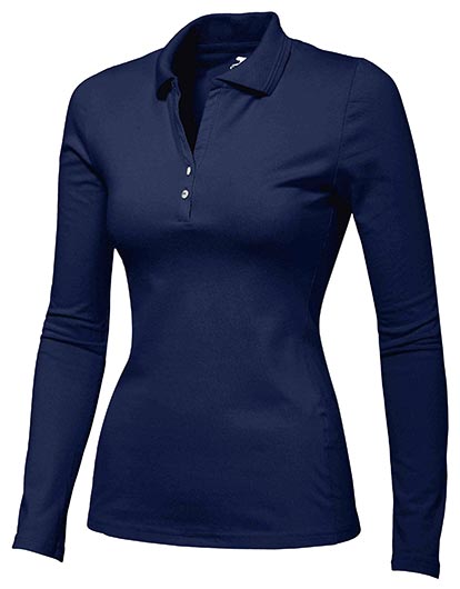 Ladies Long Sleeve Zenith Golf Shirt - 5