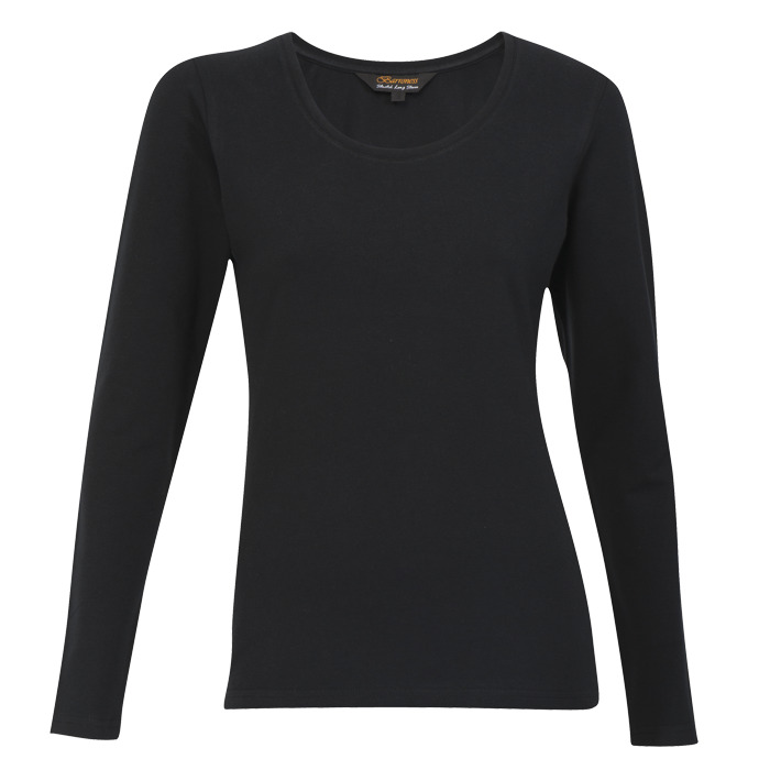 220g Ladies Stretch Long Sleeve T-shirt (tsl220)